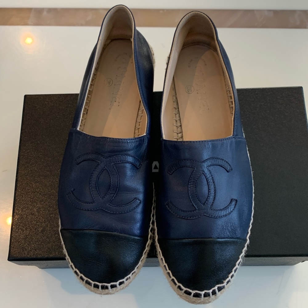 Chanel espadrilles size 39 ( EU) 38( US)